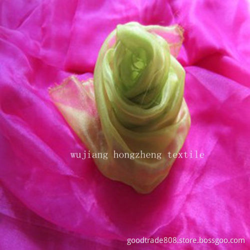 Nylon Polyester Organza Fabric